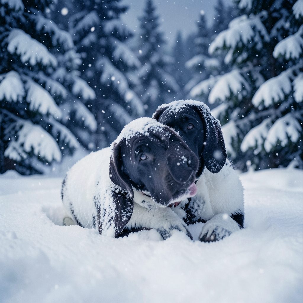 Winter-themed album aesthetic with soft snow-like textures, deep navy and white tones, emotional mood